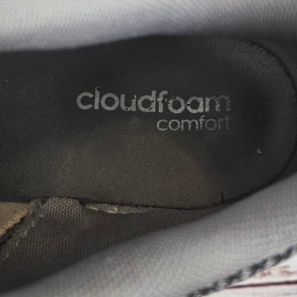 Adidas Womens Questar Flow Running Shoes Sz 8 Gray Pink Stripe Sneakers Comfort - Picture 7 of 9